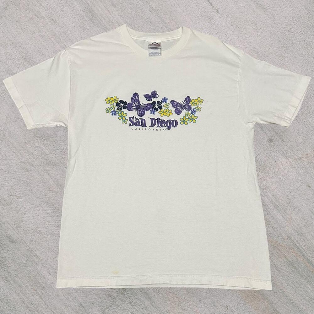 San Diego all style flower shirt